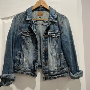 Hollister Distressed Jean Jacket